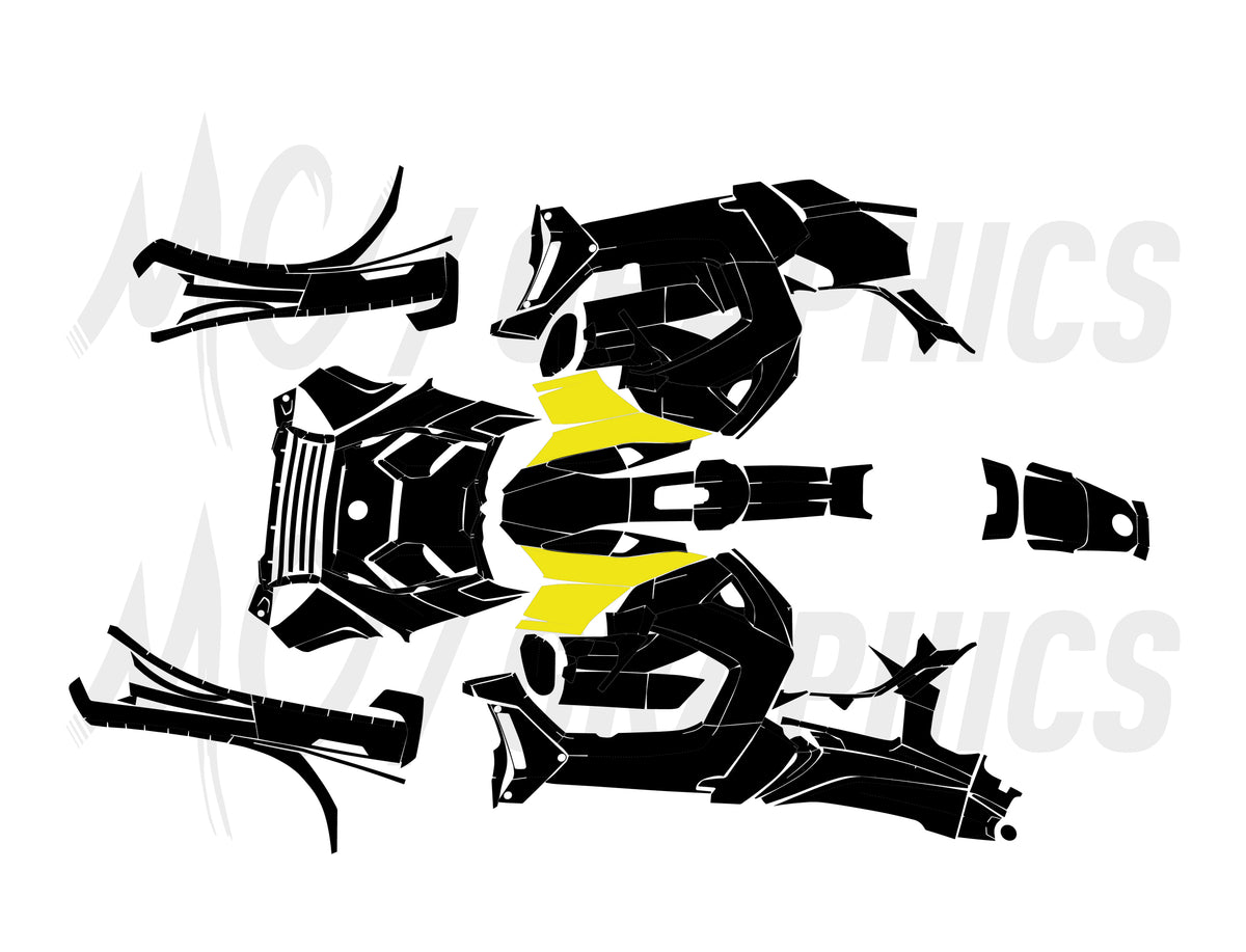 CAN AM 900 RYKER 2019+ - TEMPLATE