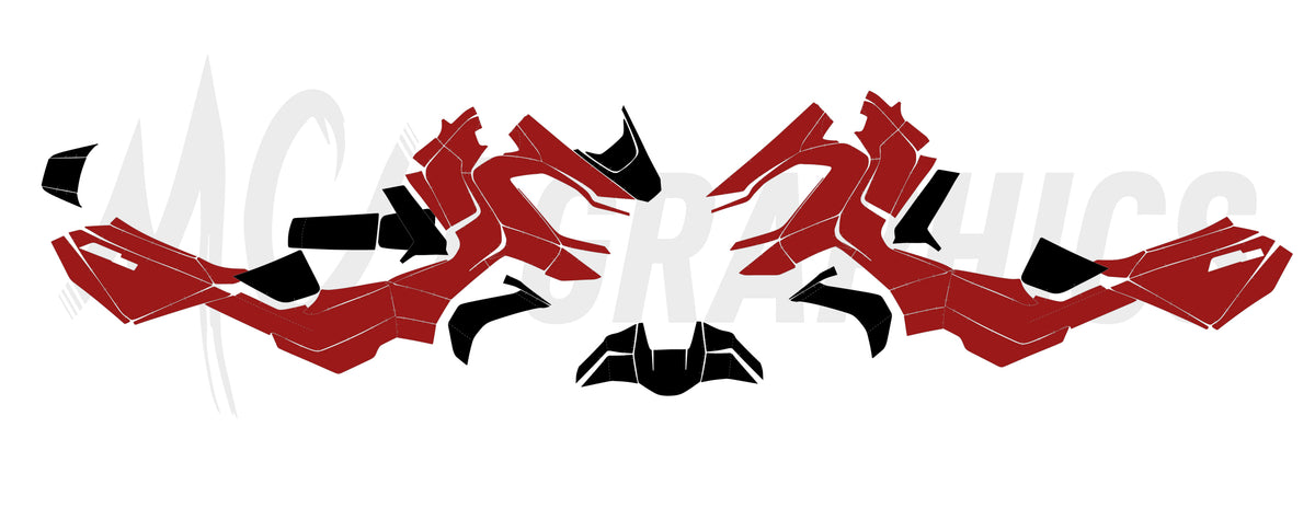 HONDA 350 ADV 2021+ - TEMPLATE