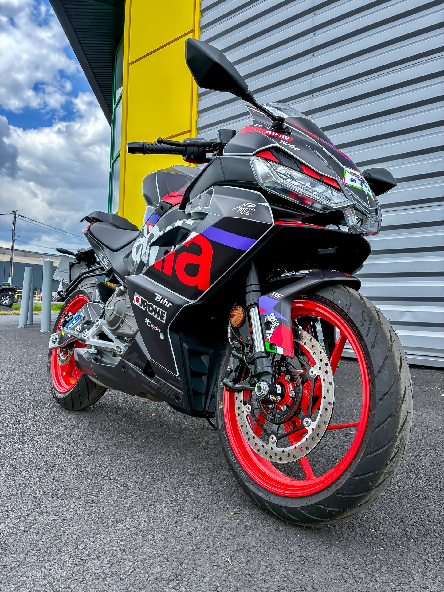 APRILIA RS457 2024+ - TEMPLATE