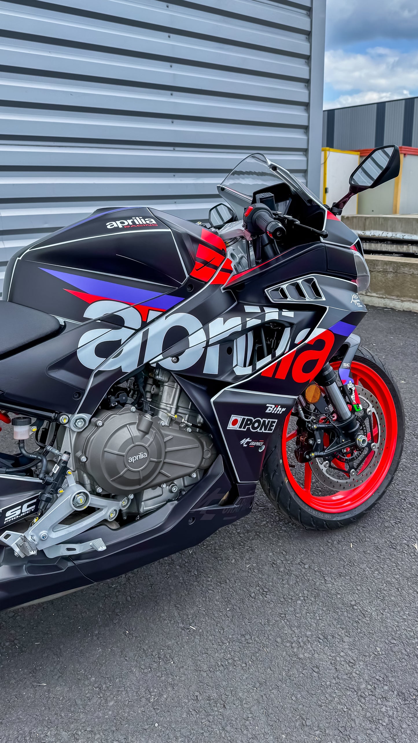APRILIA RS457 2024+ - TEMPLATE