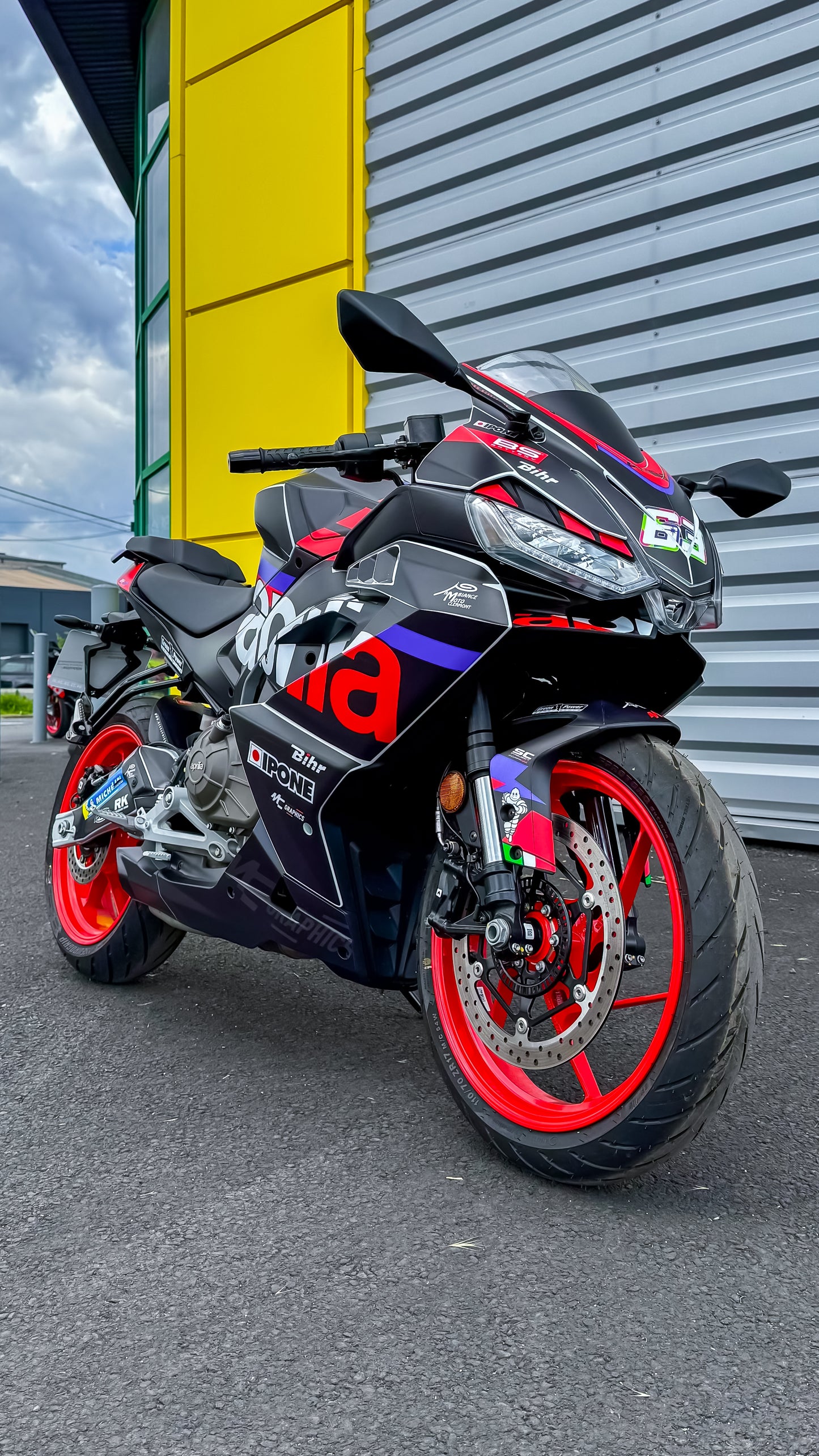 APRILIA RS457 2024+ - TEMPLATE