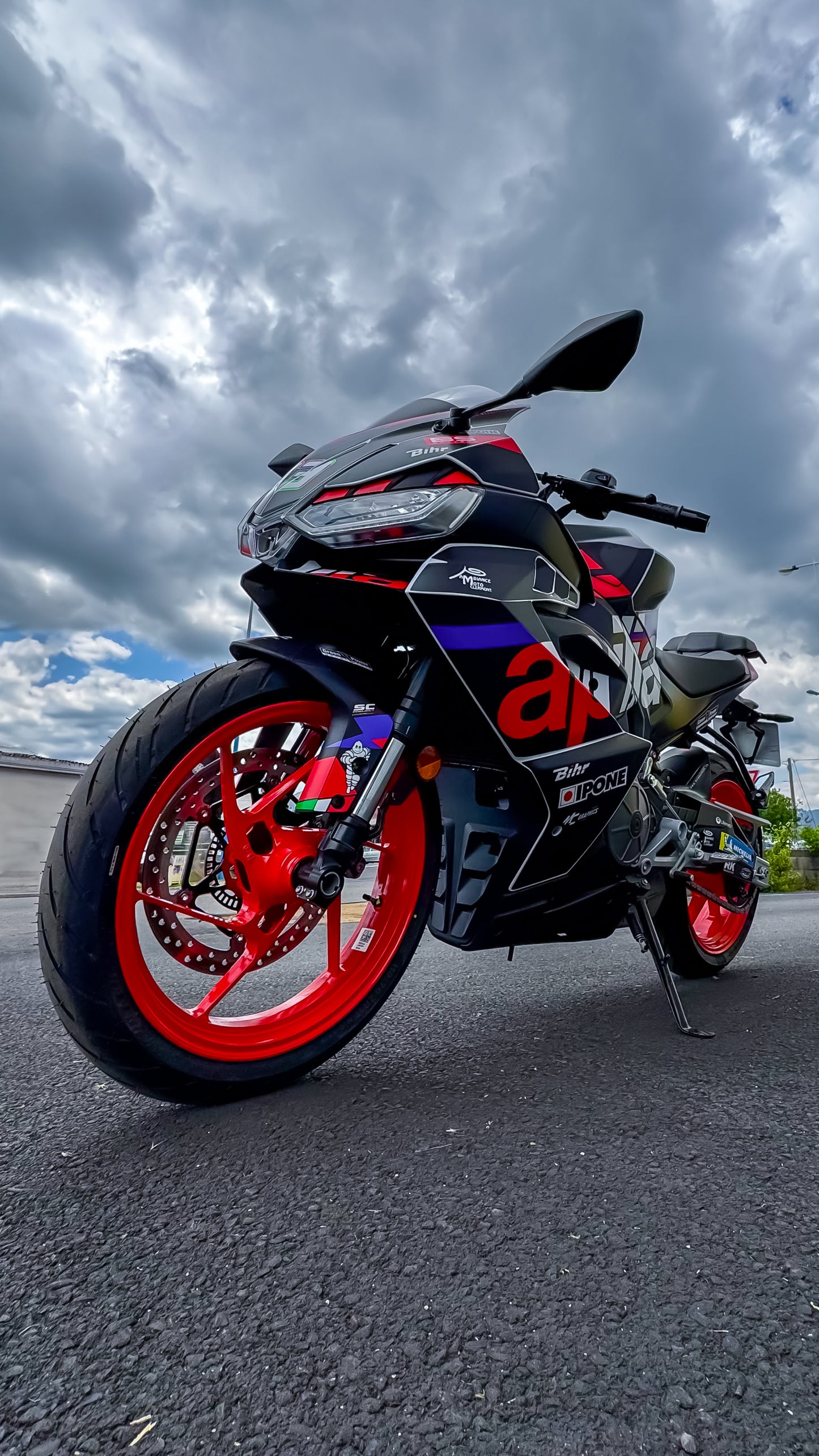 APRILIA RS457 2024+ - TEMPLATE
