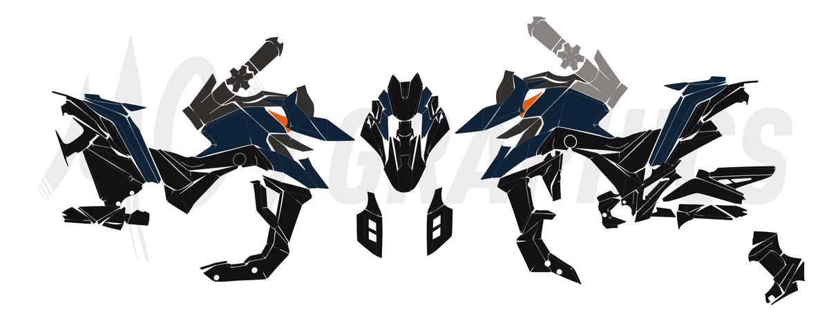 ZONTES ZT 125 2021+ - TEMPLATE