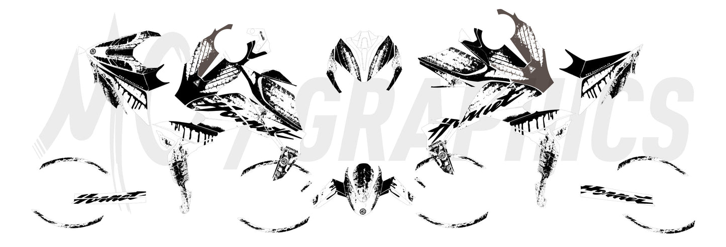 DRIP - NOIR BLANC - HONDA CB 1000 HORNET 2025 - BIGGER SERIES