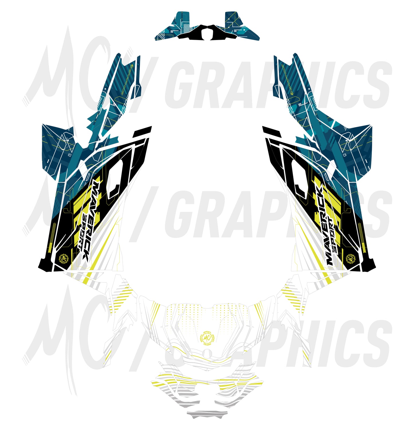 CYBER - CAN-AM MAVERICK SPORT 2019+