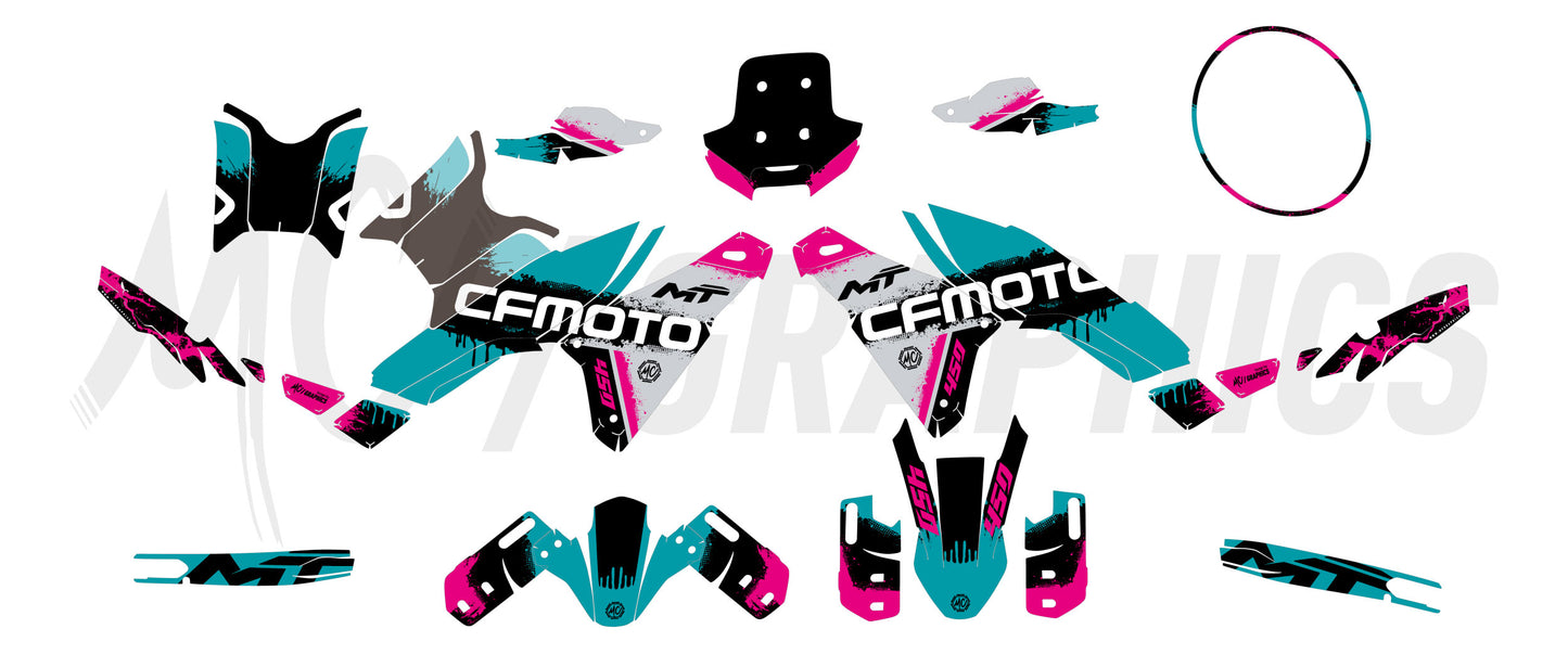 SMEAR - FACTORY - CF MOTO MT 450 2024+ - BIGGER SERIES