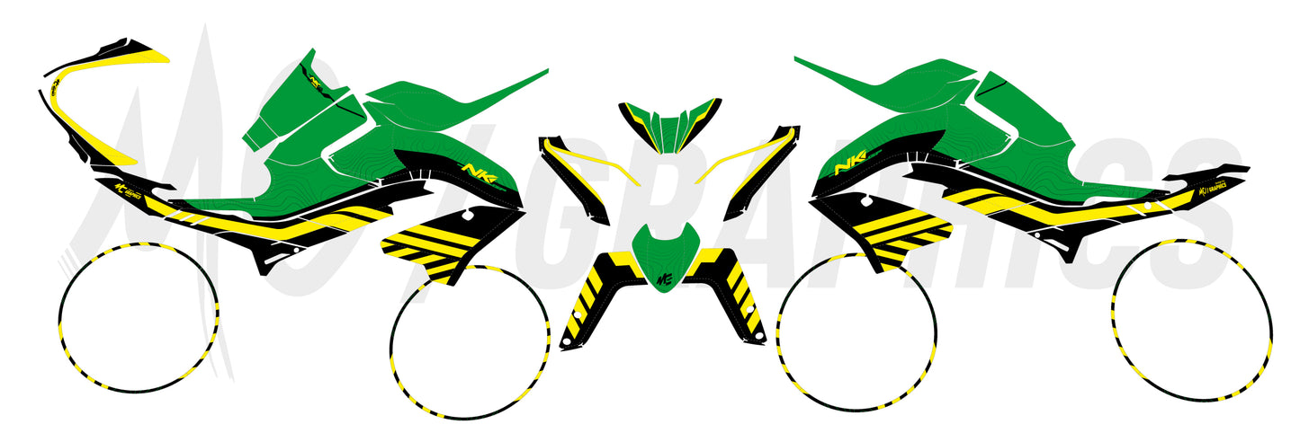 CF GP - KAWASAKI SUZUKI - CF MOTO NK 800 2023+ - BIGGER SERIES