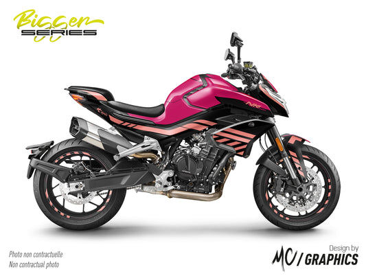 CF GP - FRAMBOISE PECHE - CF MOTO NK 800 2023+ - BIGGER SERIES