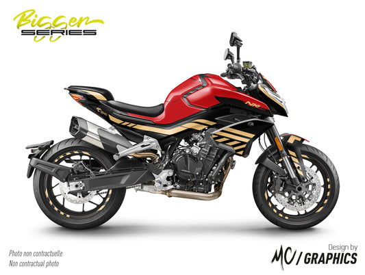 CF GP - NOIR ROUGE OR - CF MOTO NK 800 2023+ - BIGGER SERIES