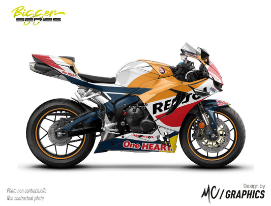 REPSOL - HONDA CBR 600 2024+ - BIGGER SERIES