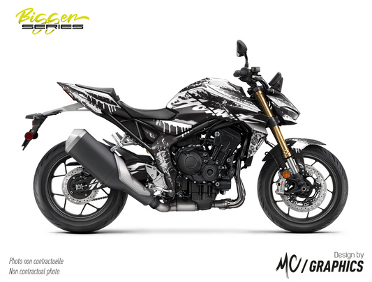DRIP - BLANC NOIR - HONDA CB 1000 HORNET 2025 - BIGGER SERIES