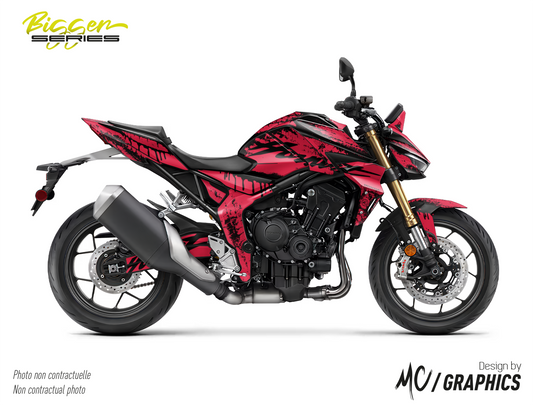 DRIP - NOIR ROUGE - HONDA CB 1000 HORNET 2025 - BIGGER SERIES