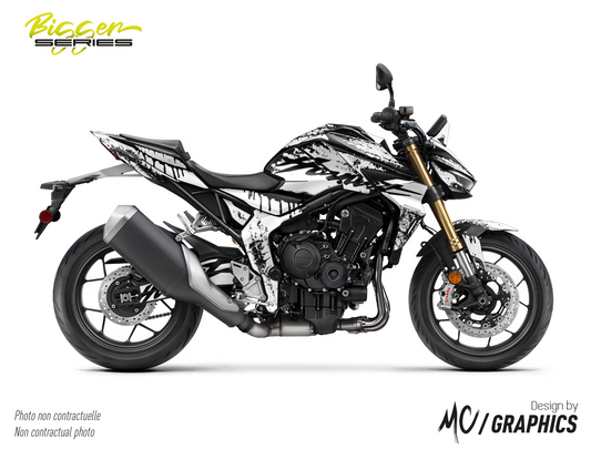 DRIP - NOIR BLANC - HONDA CB 1000 HORNET 2025 - BIGGER SERIES