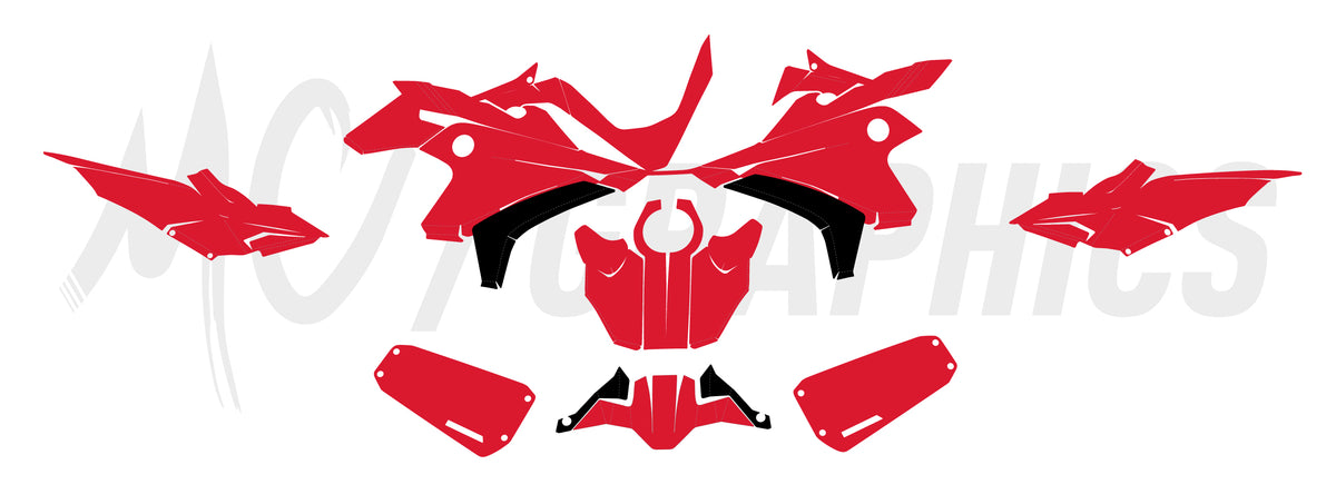 HONDA NT 1100 2022 à 2024 - TEMPLATE