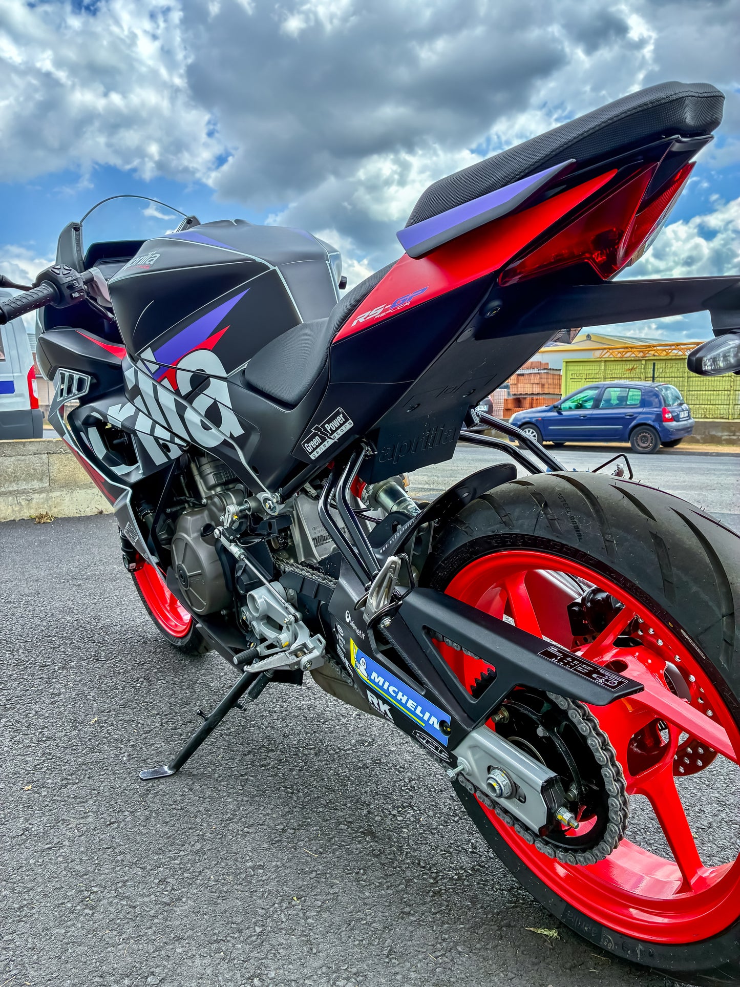 APRILIA RS457 2024+ - TEMPLATE