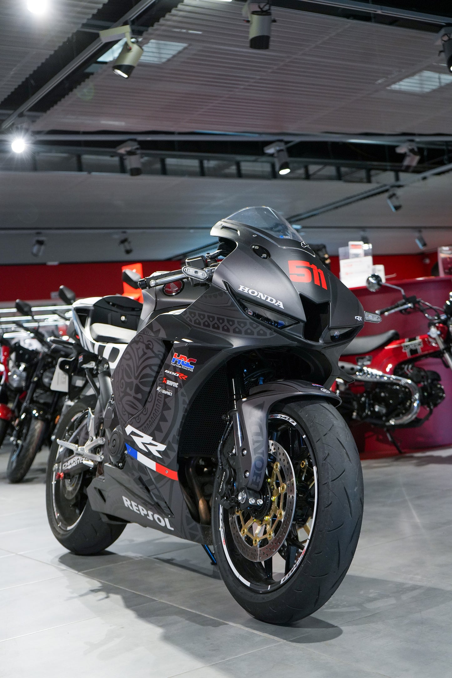 HONDA CBR 600 RR 2024+ - TEMPLATE