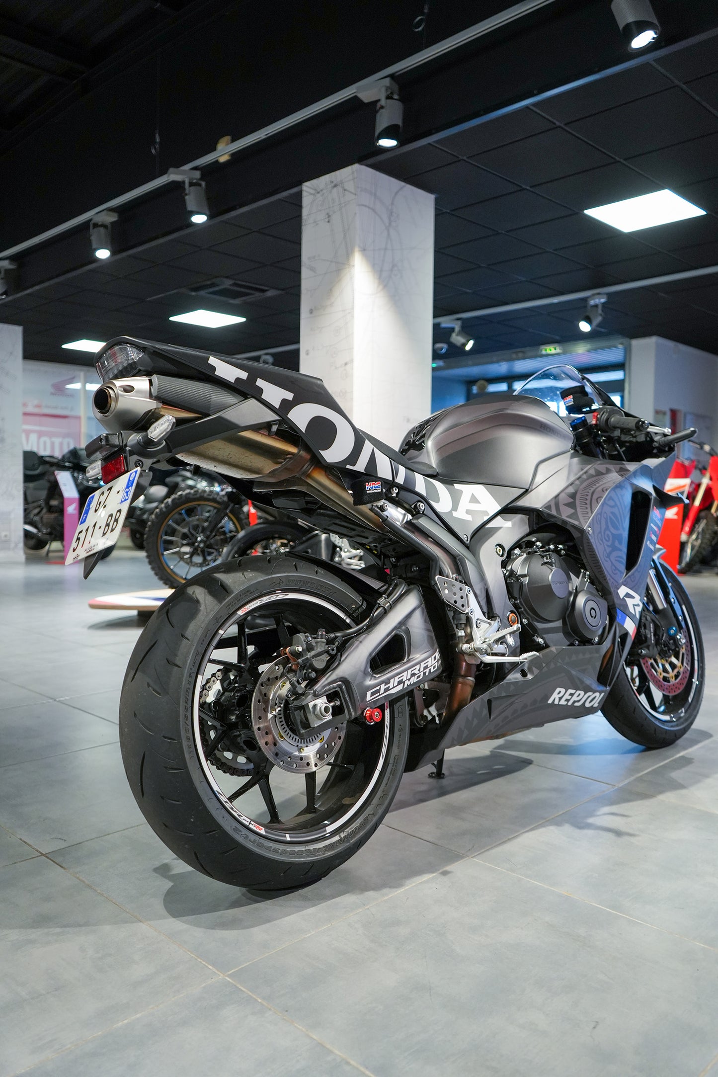 HONDA CBR 600 RR 2024+ - TEMPLATE