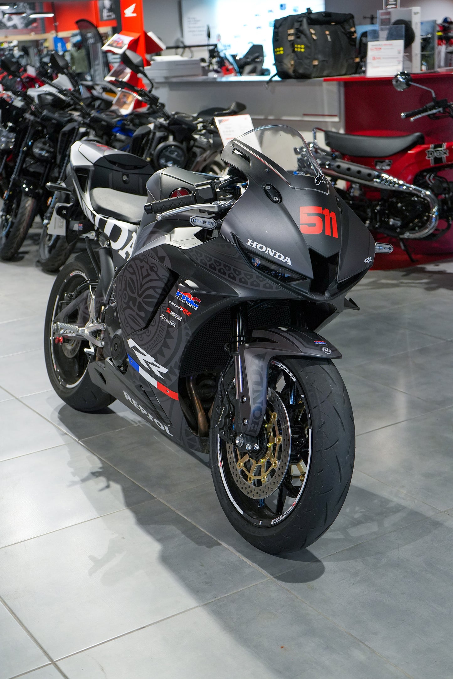 HONDA CBR 600 RR 2024+ - TEMPLATE