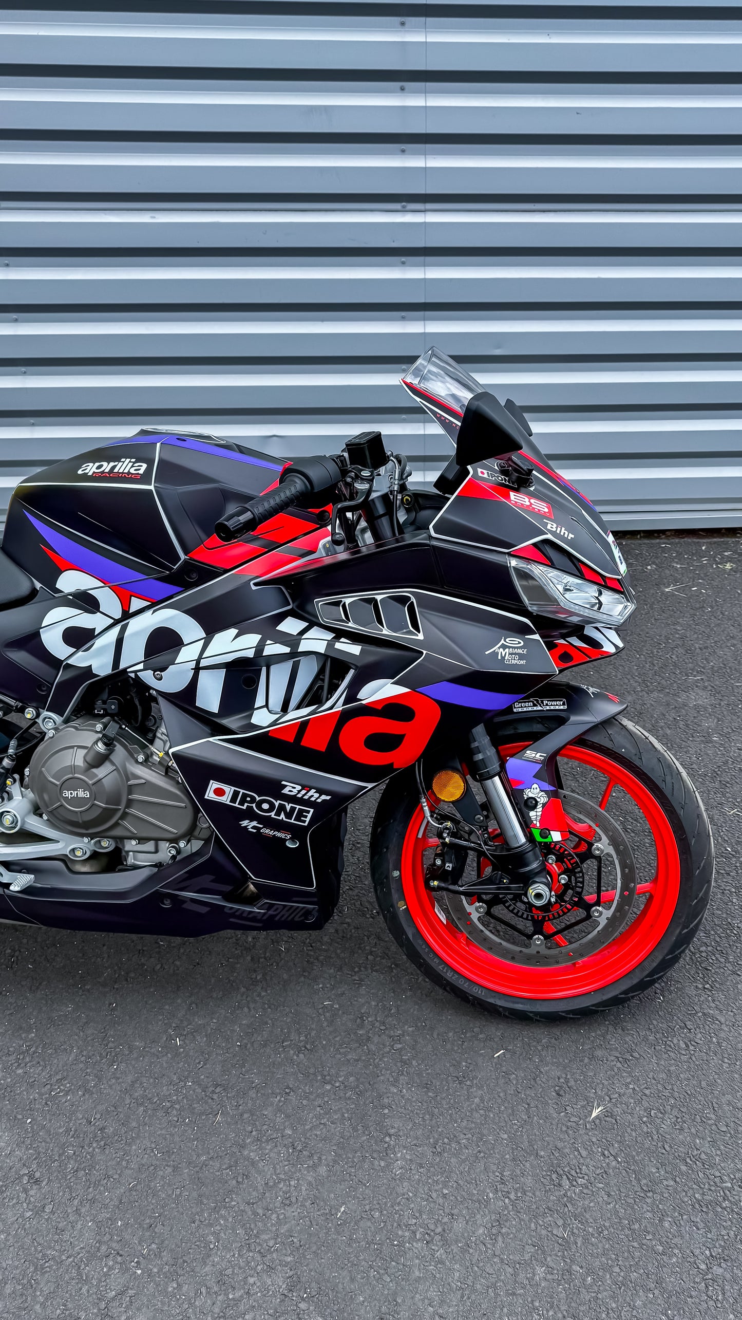 APRILIA RS457 2024+ - TEMPLATE