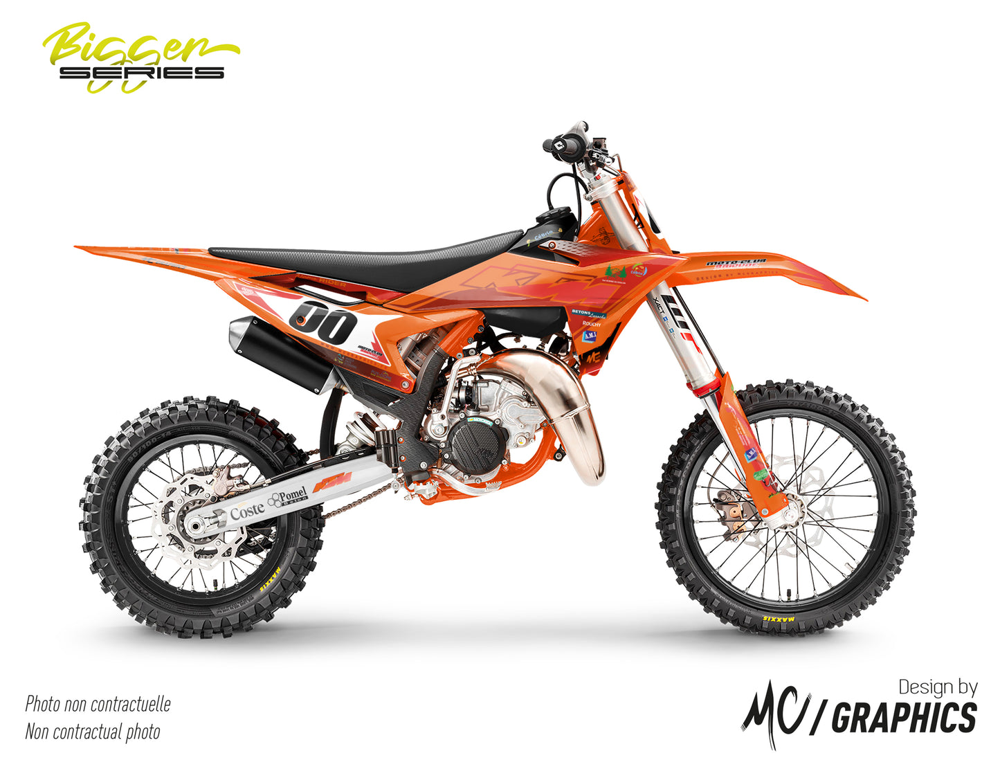 KTM 85 SX 2025+ - LILY26 - ORANGE ROUGE VERMILLON
