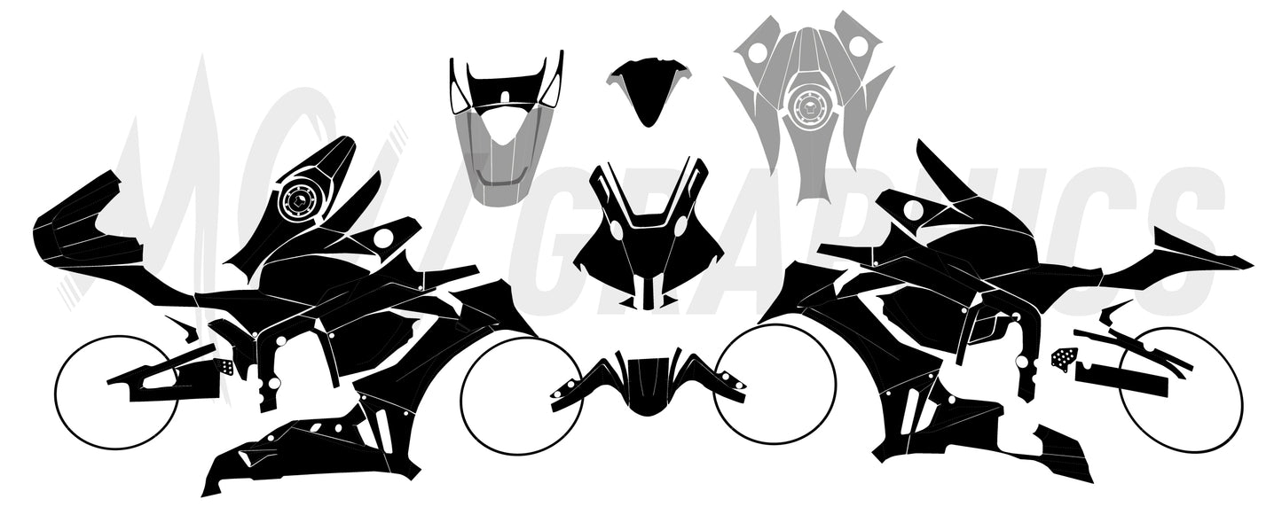 HONDA CBR 600 2024+ - BIGGER SERIES