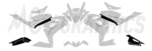 APRILIA RS 660 2020-2024 -  PROTECTION CADRE & BRAS OSCILLANT - NOIR
