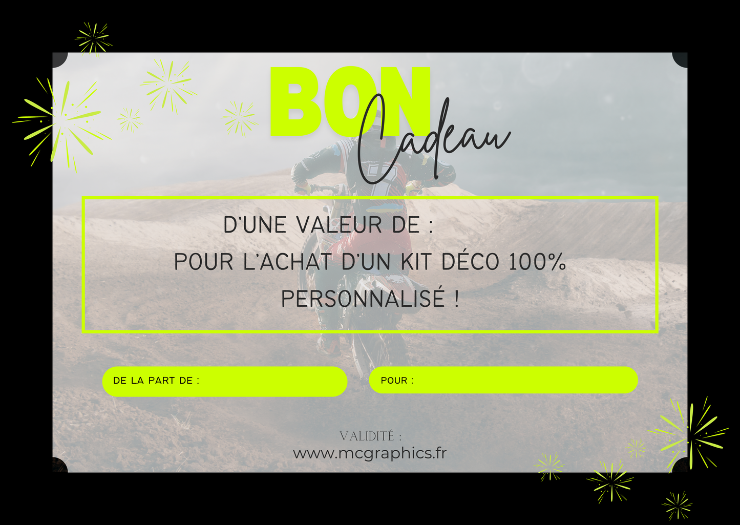 Carte-cadeau Anniversaire